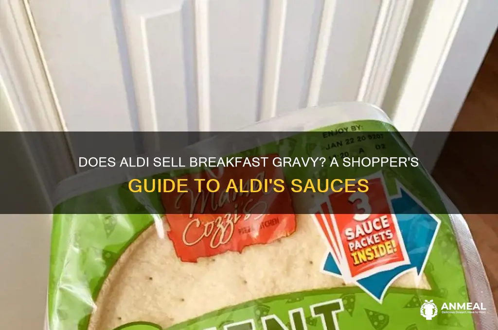 does aldi sell breakfast gravy