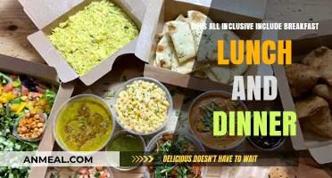All-Inclusive Meals: Breakfast, Lunch, and Dinner?