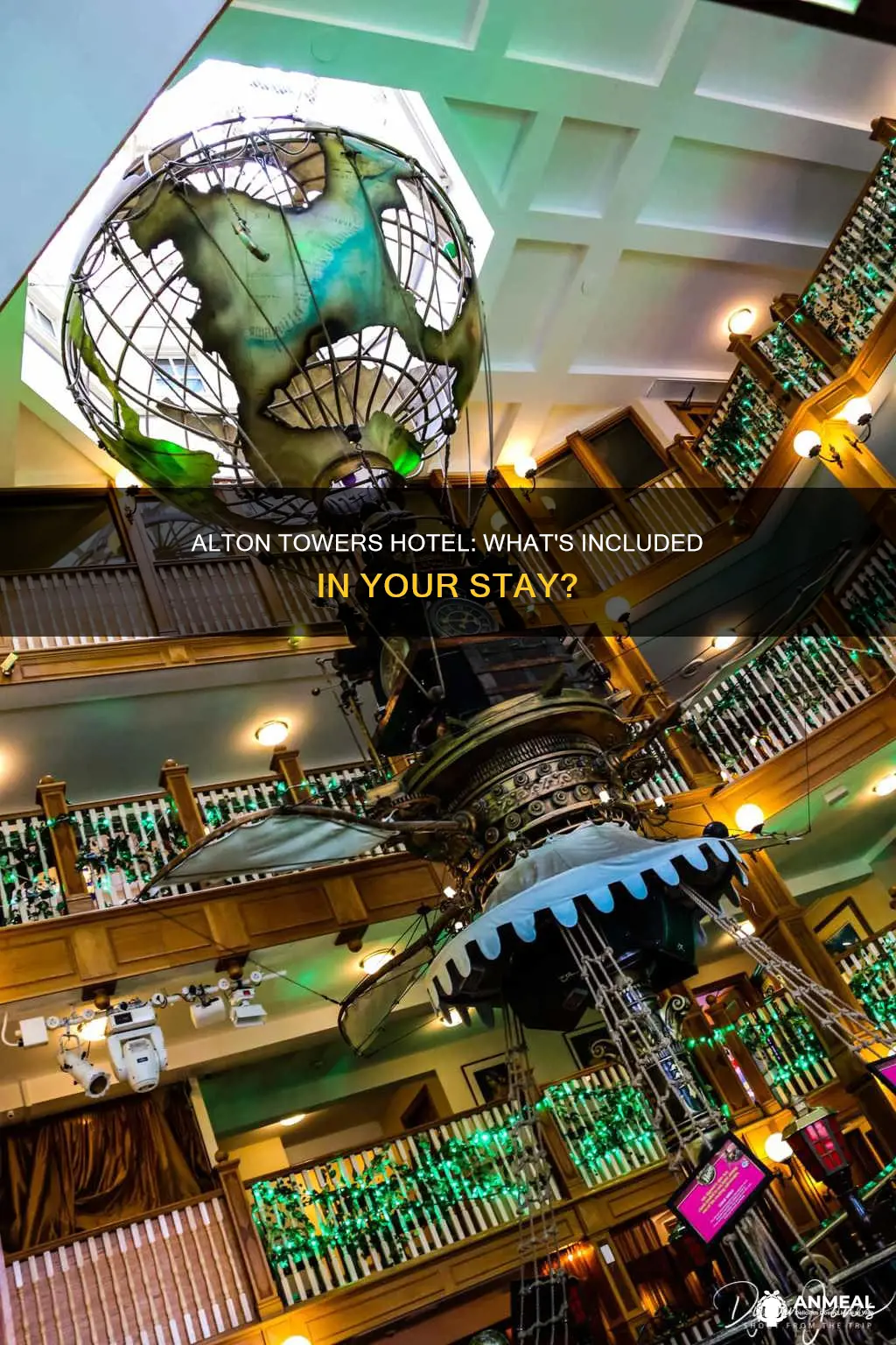 does alton towers hotel include breakfast