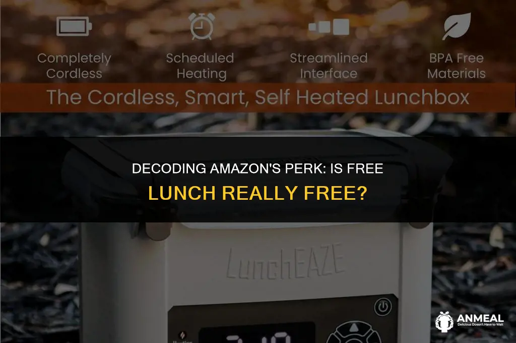 does amazon have free lunch