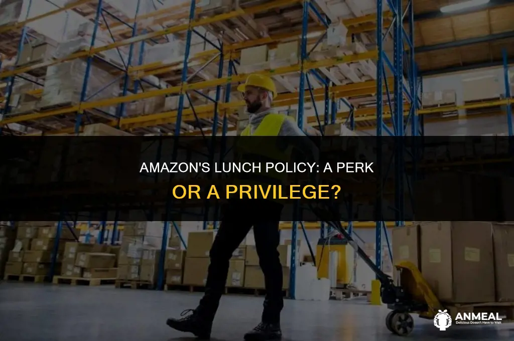 does amazon pay for lunch