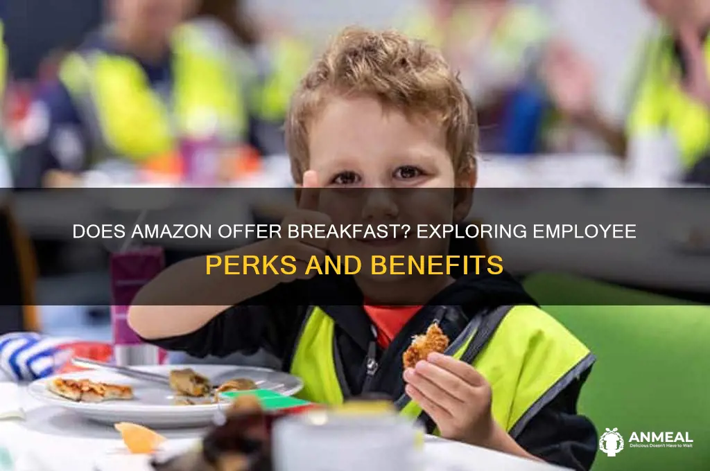 does amazxon provide breakfast