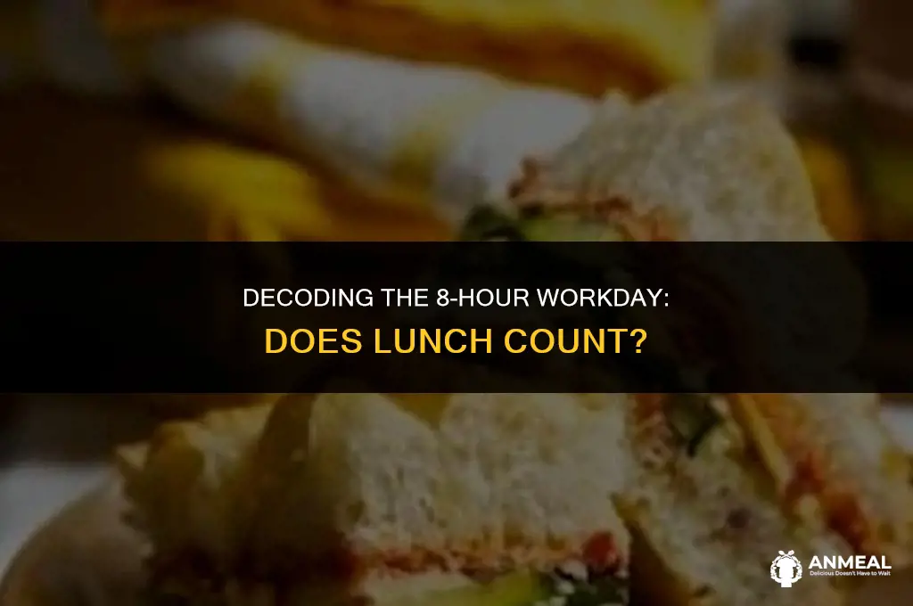 does an 8 hour workday include lunch