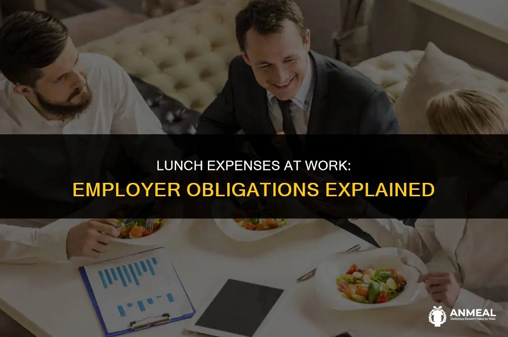 does an employer have to cover lunch expenses