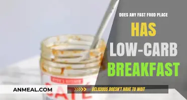 Fast Food Breakfast: Low-Carb Options