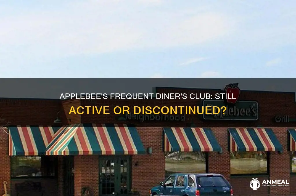 does applebee s still have frequent dinner