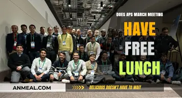 Exploring Perks: Free Lunch at APS March Meeting?