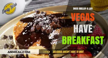 Bally's Las Vegas Breakfast Options