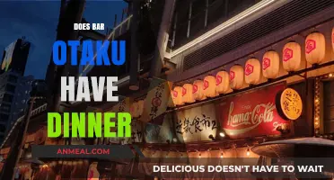 Does Bar Otaku Serve Dinner? Exploring Their Menu and Dining Options
