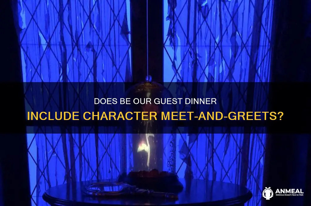 does be our guest dinner have characters