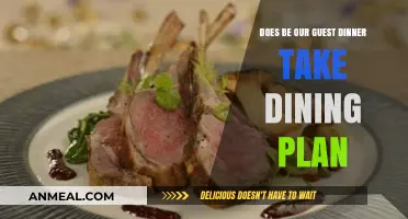 Does Be Our Guest Dinner Accept Disney Dining Plan Credits?