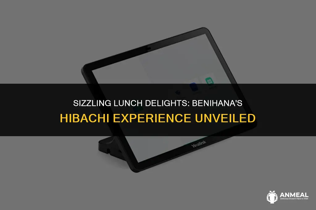 does benihana do hibachi for lunch