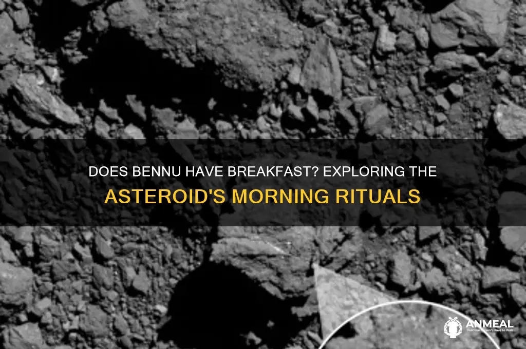 does bennu have breakfast