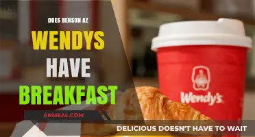 Breakfast at Wendy's: Benson, AZ Edition
