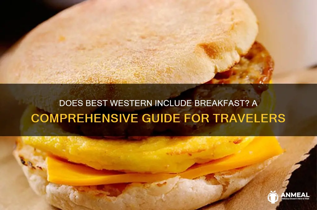 does best western include breakfast