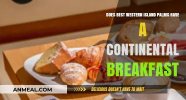 Best Western Island Palms: Continental Breakfast?