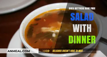 Does Bettucis Offer Free Salad with Dinner? Find Out Here
