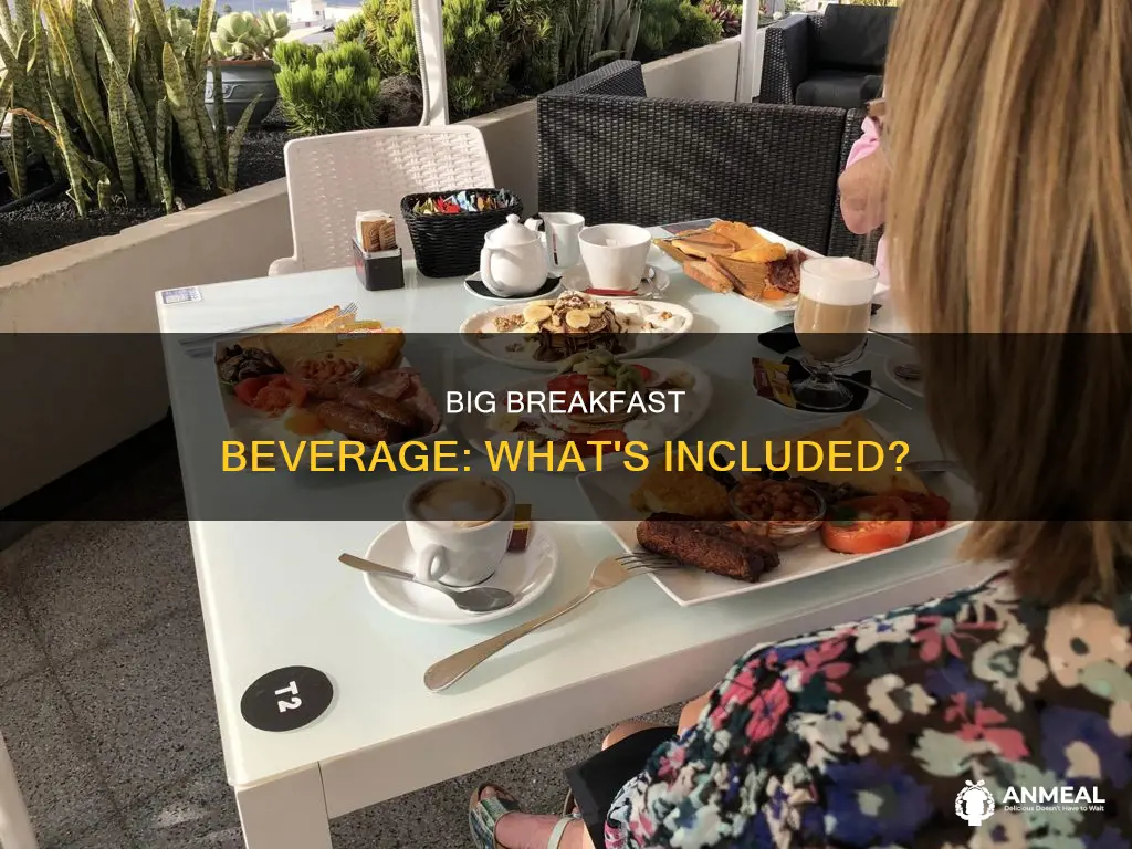 does big breakfast come with a drink