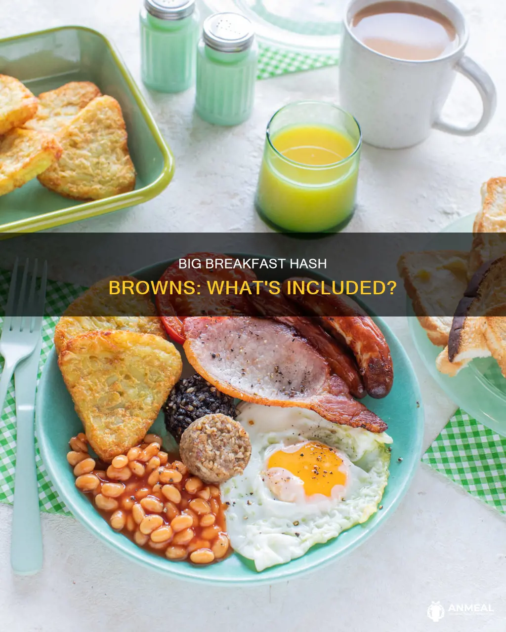 does big breakfast come with hash brown