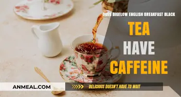 Bigelow English Breakfast Tea: Caffeinated Morning Brew