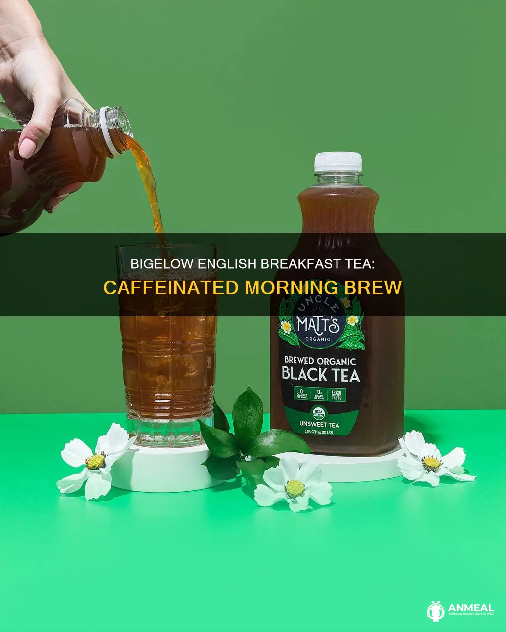 does bigelow english breakfast black tea have caffeine
