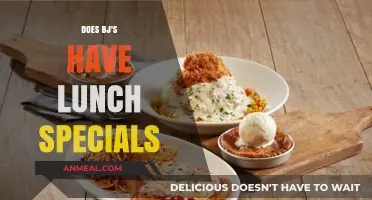 Delicious Deals at BJ's: Unveiling Their Lunch Specials