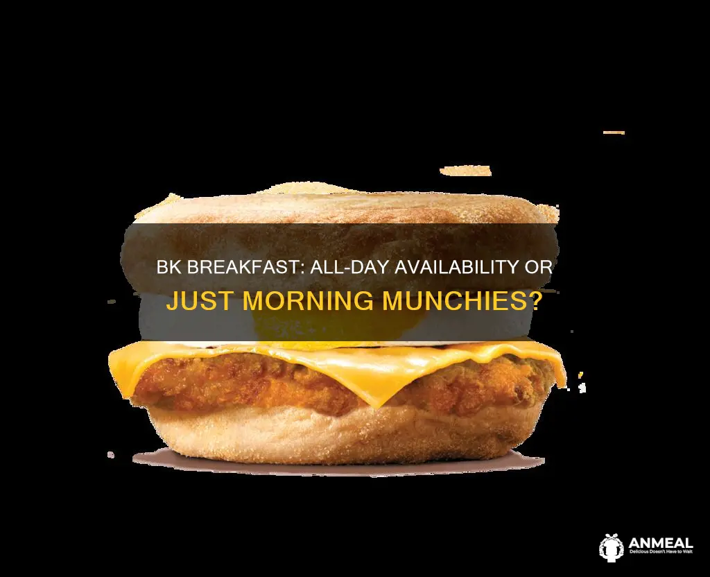 does bk do all day breakfast