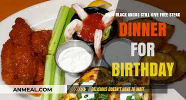 Black Angus Birthday Perk: Free Steak Dinner Still Available?