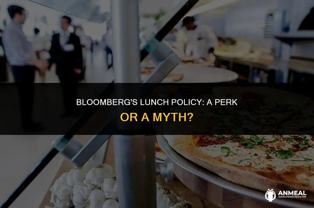 does bloomberg give free lunch