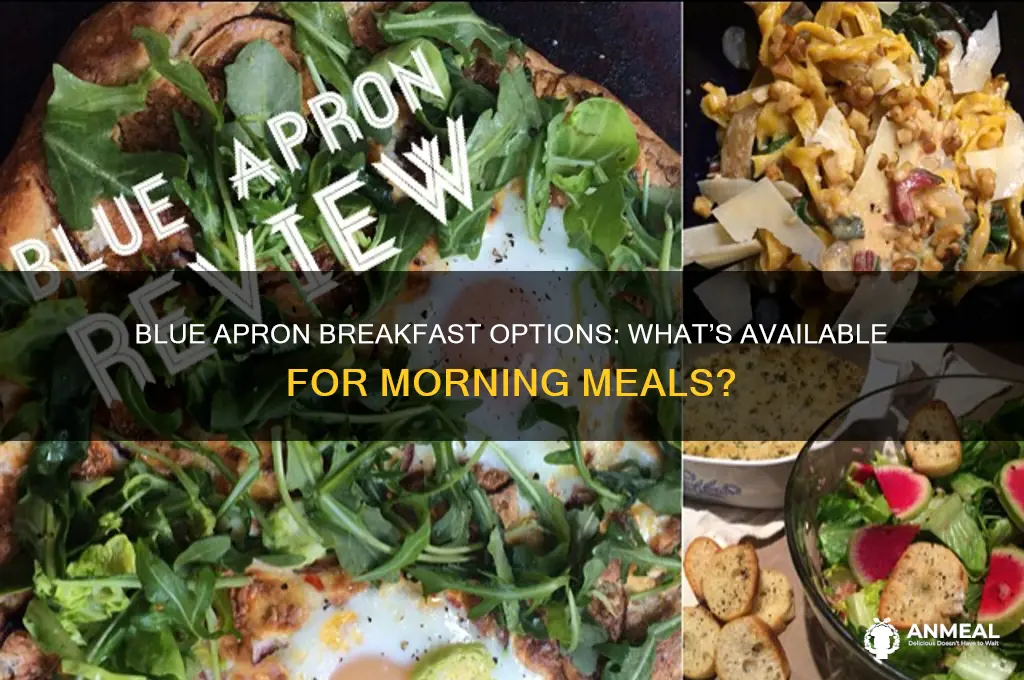 does blue apron do breakfast