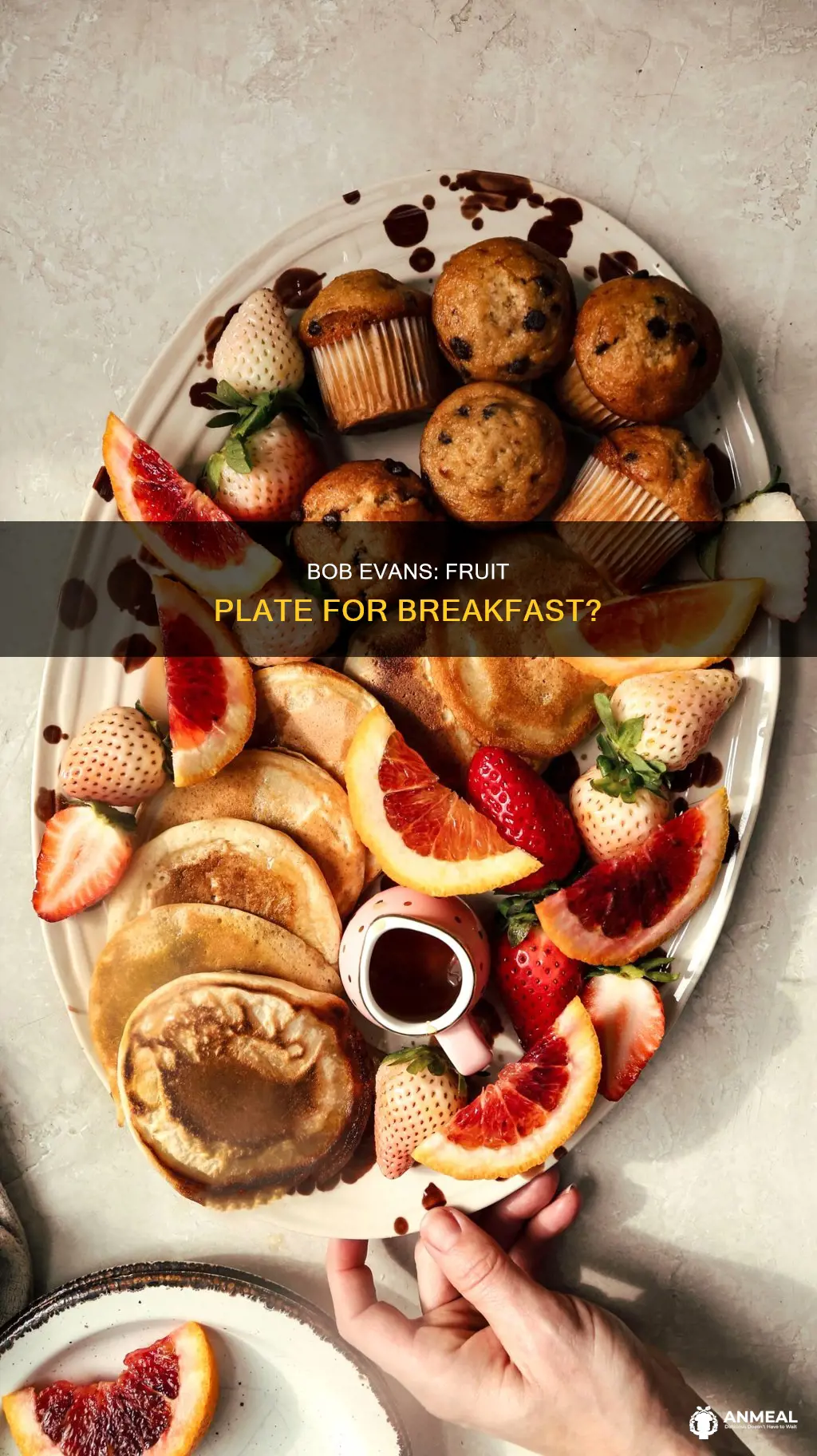 does bob evans offer a fruit plate for breakfast
