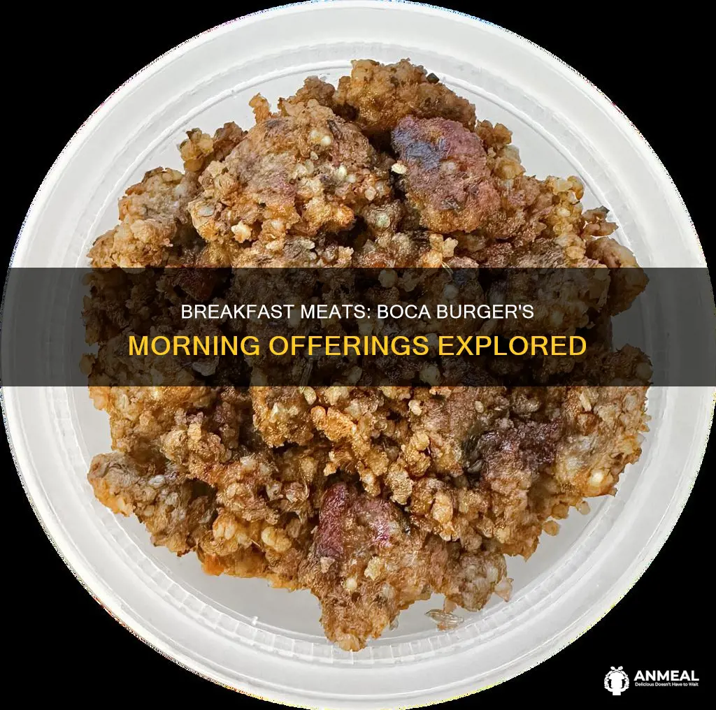 does boca burger have breakfast meats