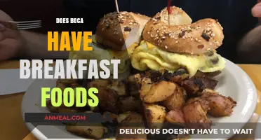 Does Boca Offer Breakfast Foods? Exploring Morning Meal Options