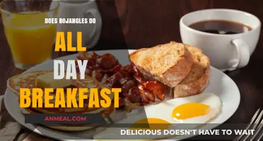 Bojangles' Breakfast — All-Day Availability?