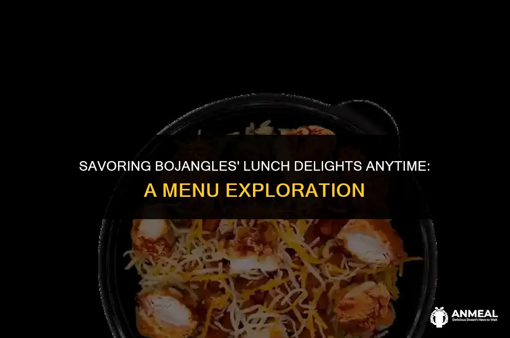 does bojangles do lunch all day