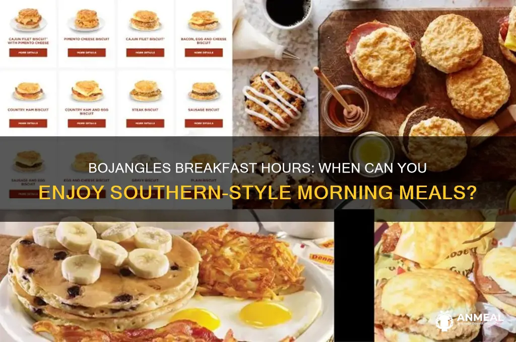 does bojangles have breakfast hours