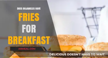 Bojangles' Breakfast Menu: Fries and More