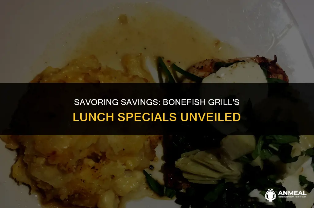 does bonefish grill have lunch specials