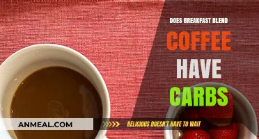 Breakfast Blend Coffee: Carb-Free Morning Boost?