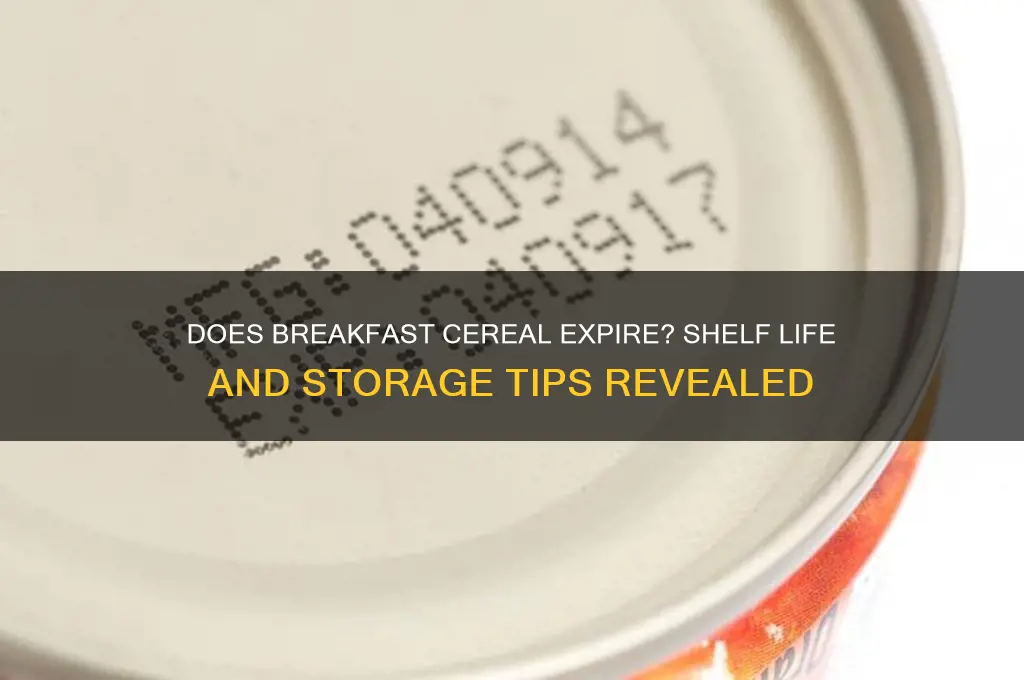 does breakfast cereal expire