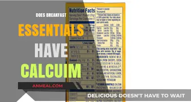Does Breakfast Essentials Contain Calcium? A Nutritional Breakdown