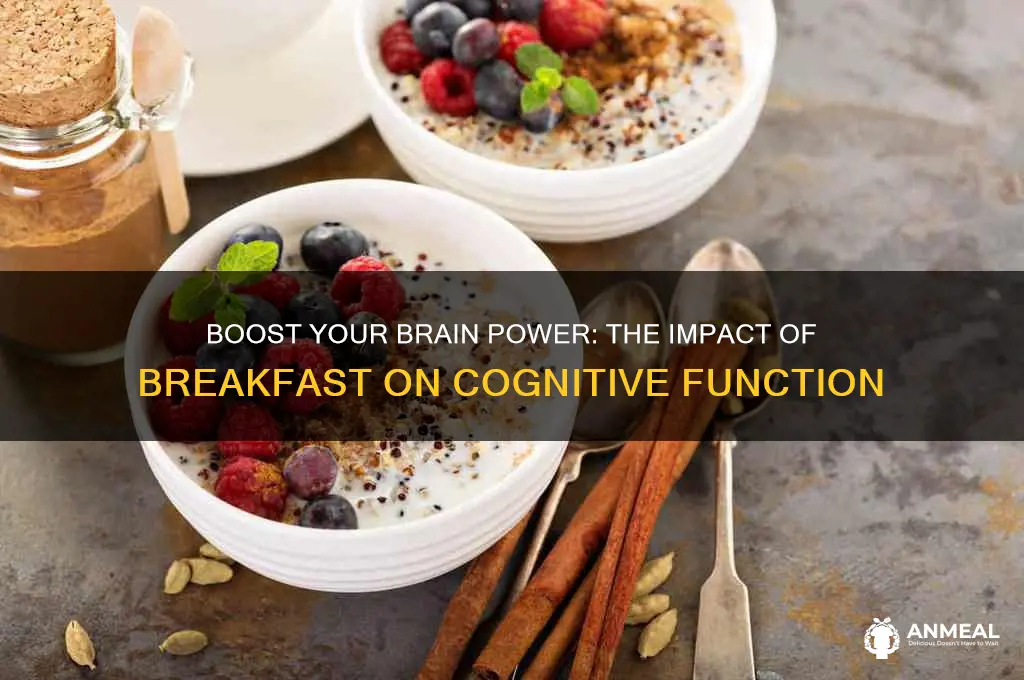 does breakfast help brain function