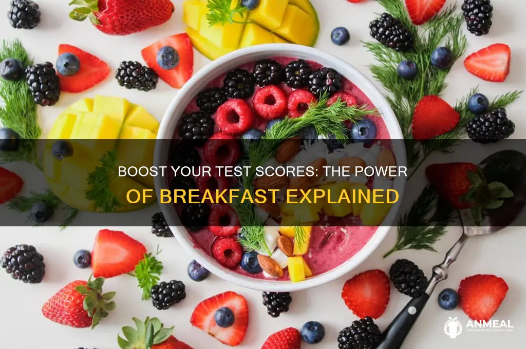 does breakfast help for tests