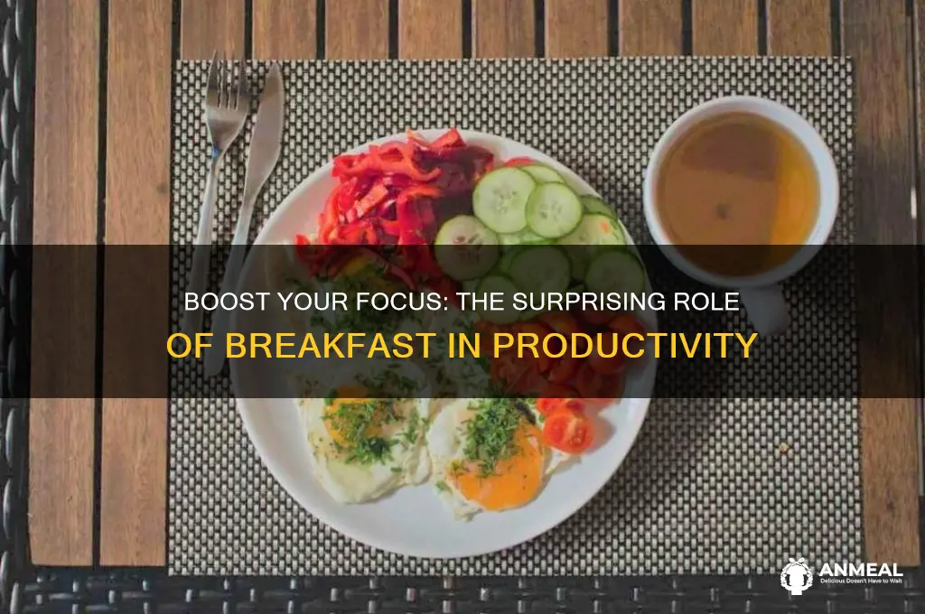 does breakfast help you focus