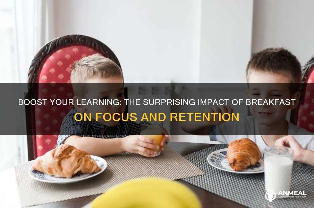 does breakfast help you learn