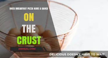Breakfast Pizza: Should You Sauce the Crust?