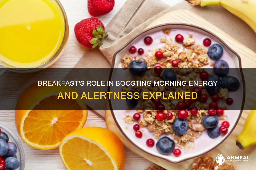 does breakfast wake you up