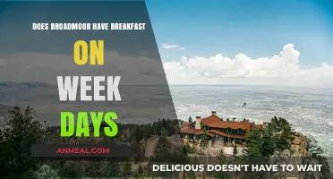 Broadmoor Breakfast: What's on the Weekday Menu?