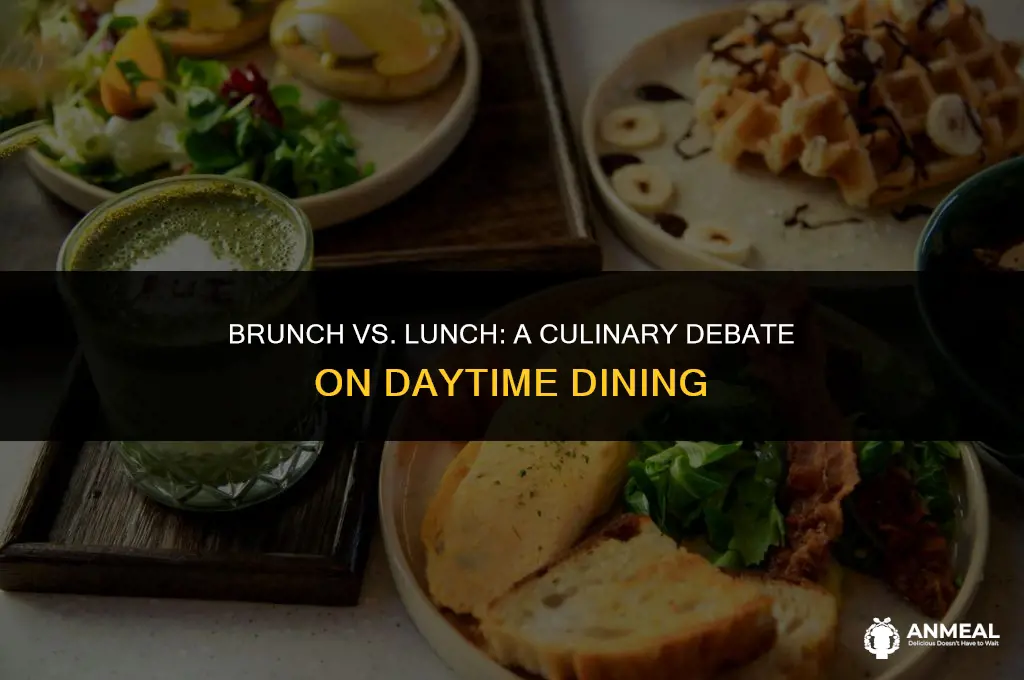 does brunch replace lunch