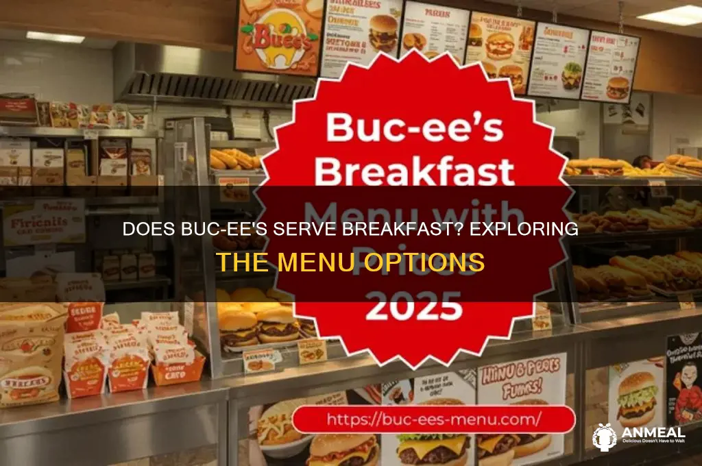 does bucees do breakfast